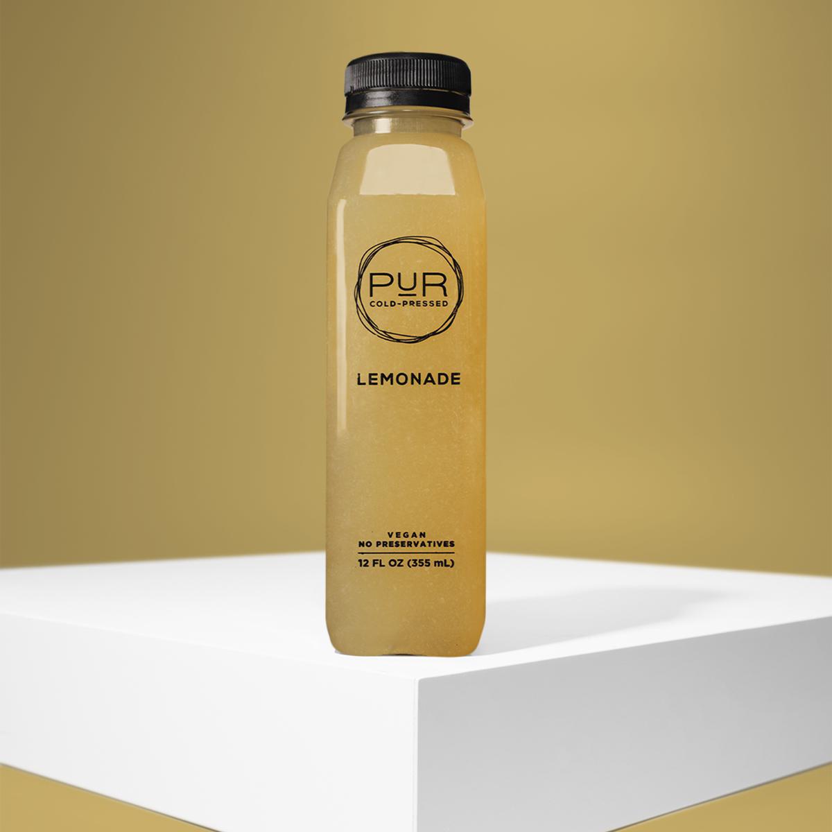 PUR juice cleanse cold pressed juice TURMERIC LEMONADE Turmeric Cold Pressed Juice | Light & Healing Lemonade | PUR Lemonade