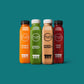 PUR juice cleanse cold pressed juice POWERHOUSE MINI JUICE CLEANSE + PROTEIN (ADD-A-MEAL) Mini Cold-Pressed Juice Cleanse | PUR Cleanse