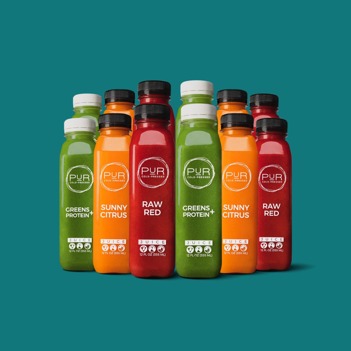 Daily Juice Combo Packs - PUR Cold Pressed Juice - Daily - Daily Juice Packs - Daily Kits -