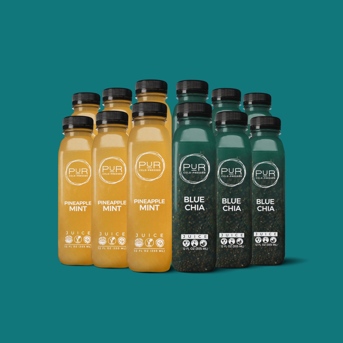 Daily Juice Combo Packs - PUR Cold Pressed Juice - Daily - Daily Juice Packs - Daily Kits -