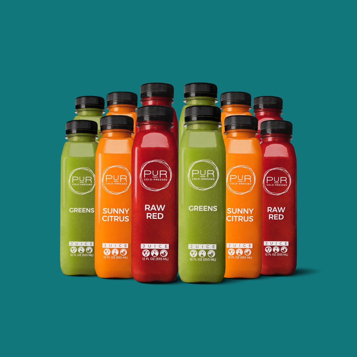 Daily Juice Combo Packs - PUR Cold Pressed Juice - Daily - Daily Juice Packs - Daily Kits -