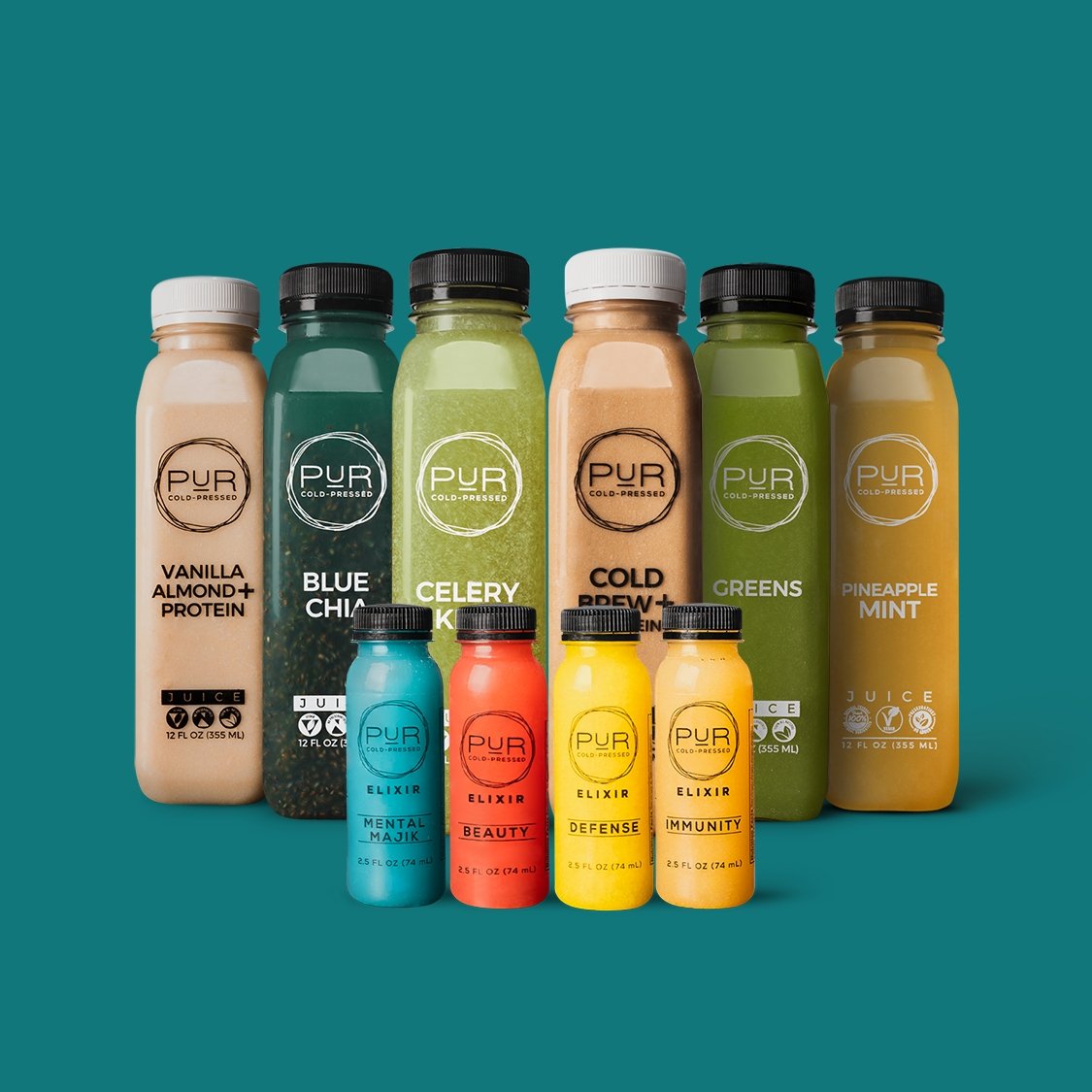 HARMONY JUICE + NUT MILK DETOX JUICE CLEANSE - PUR Cold Pressed Juice