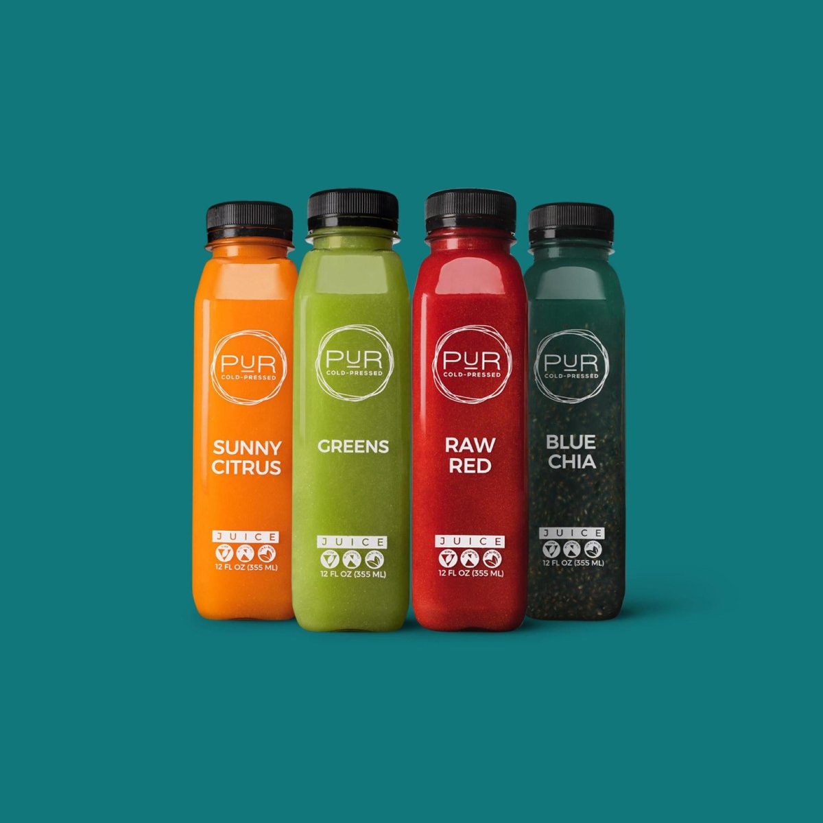 SIGNATURE MINI JUICE CLEANSE (ADD-A-MEAL) - PUR Cold Pressed Juice